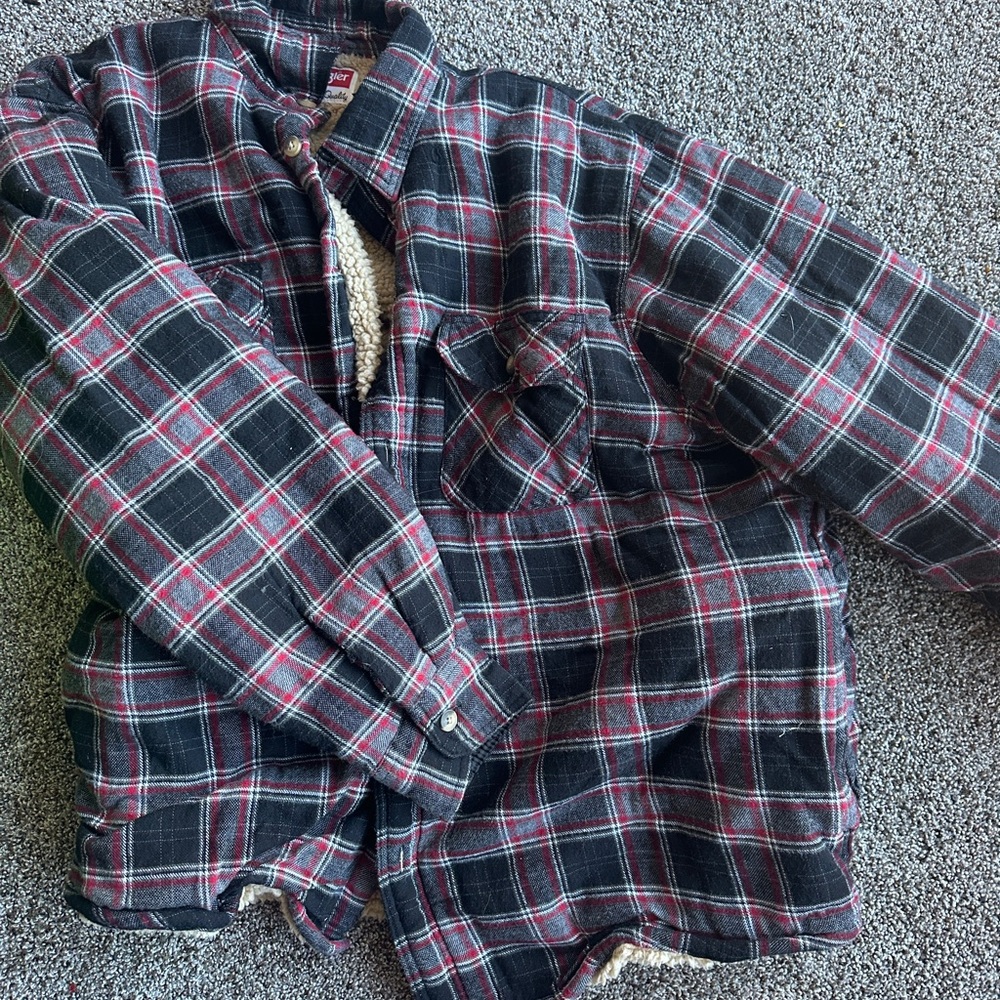 Adult Jacket - Black and Red